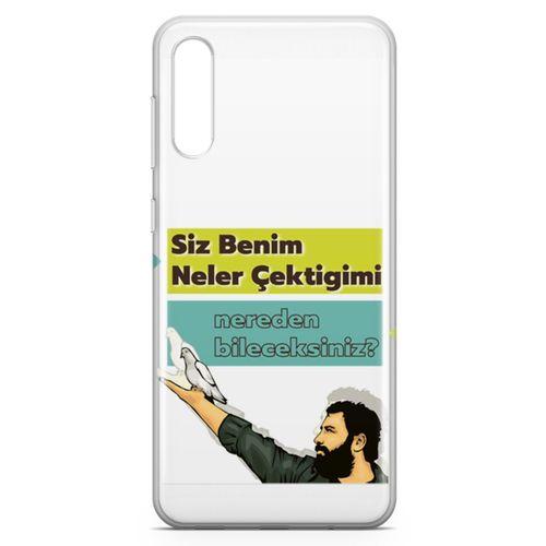 Samsung Galaxy A50 Kılıf Caps Ahmet Kaya Arka Kapak Koruma Desenli Full Koruyucu