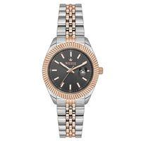Wesse WWL1115B09 Quartz Çelik Rose/Gri Siyah Kadran 32 mm Kadın Kol Saati