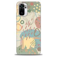 Xiaomi Poco M5s Kılıf HD Baskılı Kılıf - Renkli Tuval + Tam Ekran Koruyucu