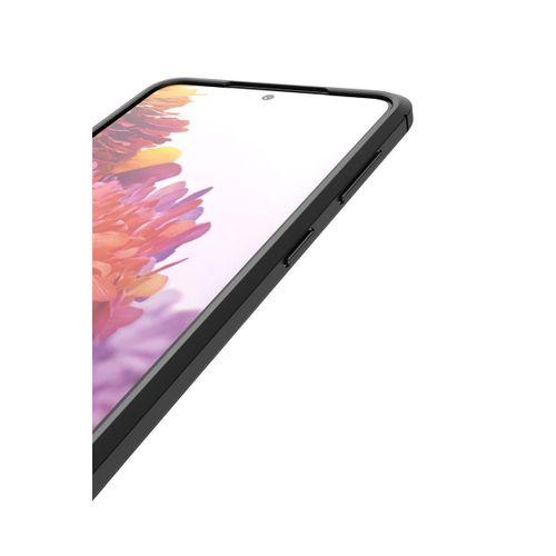 Samsung Galaxy S21 Plus Kılıf Koruyucu Esnek TPU Silikon Siyah hns