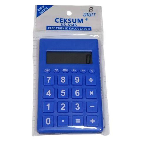 CEKSUM CEP TİPİ 8 HANE HESAP MAKİNESİ ( MAVİ )
