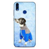 Huawei Honor 8C Kılıf Köpek Kıyafetleri (37) Silicone Cover Polar Mont