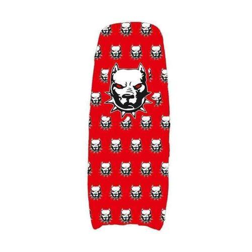 SEVGENT 3D Üniversal Koltuk Kılıfı Kırmızı Pitbull