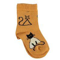 Bibaby Bibaby Biorganic New Cats Yaş Soket Çorap 68424 Hardal