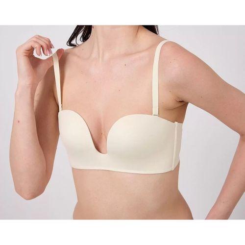 Freshness Msf05 Destekli V Dekolte Lazer Kesim Sütyen