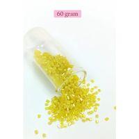 Kesme Cam Boncuk 2mm - 60 Gram - Koyu Sarı - BNC385