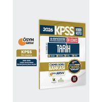 2026 FULLÖnLisans KPSS Tarih Kara Kutu ÖSYM Çıkmış Soru Bankası Son 15 Yıl (Sadece Ön Lisans)