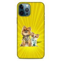 Apple iPhone 12 Pro Max Kılıf Köpek Kıyafetleri (22) Tam Koruma Kılıfı Chihuahuas Tulum