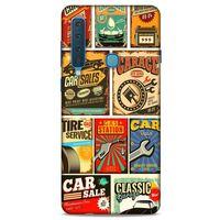 Retro (19) Desen Kılıfları Renkli Samsung Galaxy A9 2018 Kılıf