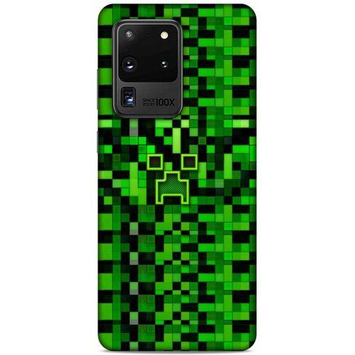 Lopard Samsung Galaxy S20 Ultra Uyumlu Kılıf PiXel (32) Soft Silikon Kılıf Yakın Steve