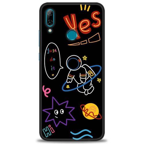 Huawei P Smart 2019 Kılıf HD Baskılı Kılıf - Yes + Tam Ekran Koruyucu