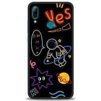Huawei P Smart 2019 Kılıf HD Baskılı Kılıf - Yes + Tam Ekran Koruyucu