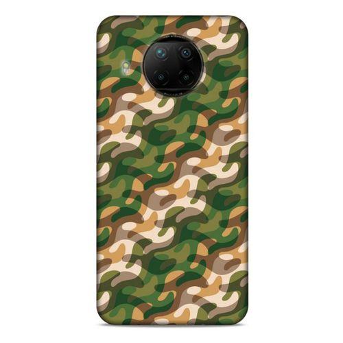 Lopard Xiaomi Redmi Note 9 Pro 5G Uyumlu Kılıf Kamuflaj (95) Back Cover