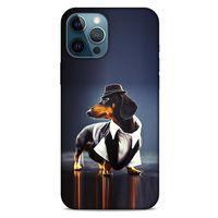 Apple iPhone 12 Pro Max Kılıf Köpek Kıyafetleri (1) Kılıfı Dakhund Gömlek