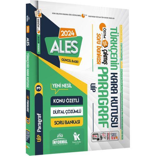 ALES Türkçenin Kara Kutusu ÖSYM VİP PARAGRAF 3 Konu Özetli Çözümlü Çıkmış Soru Arşivi Bankası