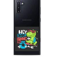 Zoologix (57) Samsung Galaxy Note 10 Şeffaf Kılıf Silikon Desenli