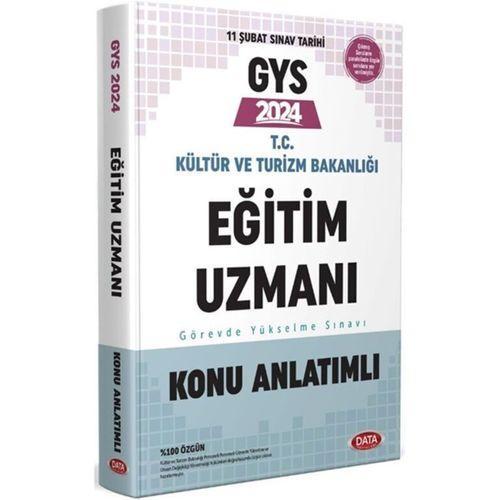 2024 GYS T.C Kültür Ve Turizm Bakanlığı Eğitim Uzmanı Konu Anlatımlı Data Yayınları