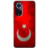MRCİLETİSİM Huawei Nova 9 Kılıf HD Desen Baskılı Arka Kapak+Temperli Cam - Albayrak