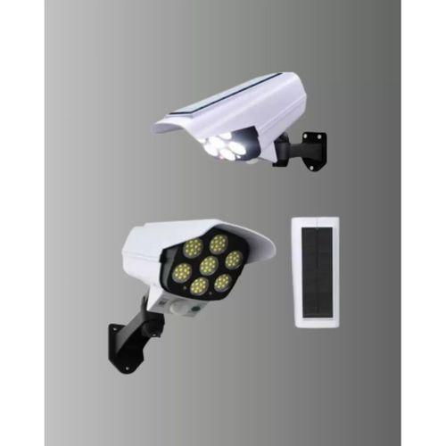 Pvc+pc Malzemeli, 2'si 1 Arada Güvenlik Lambası – Ayarlanabilir Başlık Ve Panel Açısı