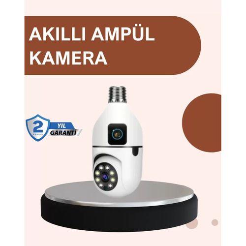 2’si 1 Arada Güvenlik Kamerası Ve Sel Işığı – Kablosuz Akıllı Kamera