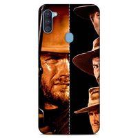 Lopard Samsung Galaxy A11 Uyumlu Kılıf IMDB Film (13) Silikon Kap İyi, Kötü ve Çirkin