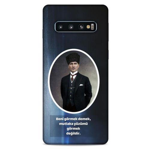 Samsung Galaxy S10 Kılıf Atatürk (7) Telefon Kılıfı Lavivert