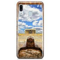 Samsung Galaxy A20 Kılıf Anıtkabir Perspektif Arka Kapak Koruma Desenli Full Koruyucu