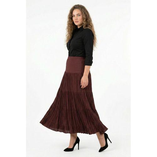 Kadın Uzun Lastikli 5 Parça Etek BGL-ST05418