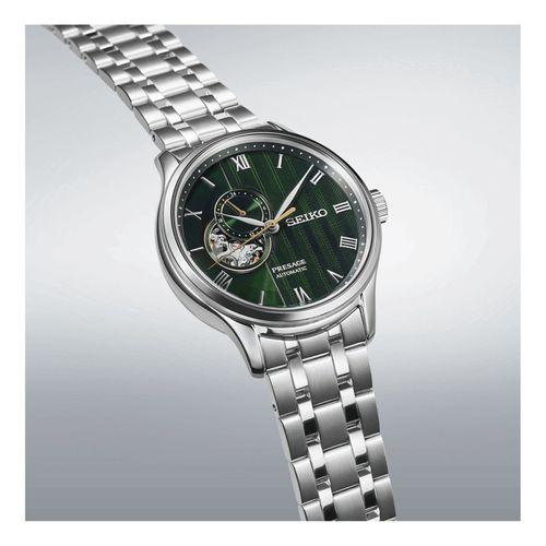 Seiko SSA463J Otomatik Presage Çelik Gri Yeşil Kadran 42 mm Erkek Kol Saati