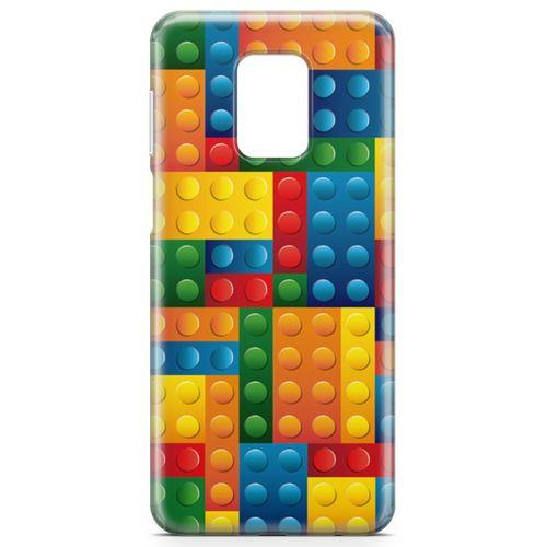 Xiaomi Redmi Note 9 Pro Kılıf Lego Dünyası Arka Kapak Koruma Desenli Full Koruyucu
