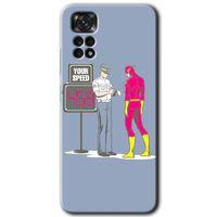 Xiaomi Redmi Note 11 Pro 5G Kılıf HD Desen Baskılı Arka Kapak - Hız Limiti