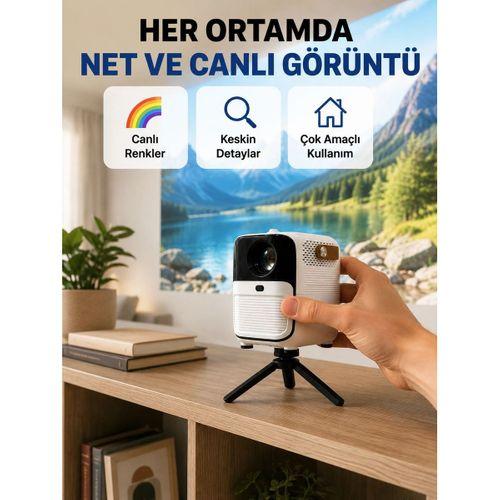 Hafif Ve Taşınabilir Projektör – 750 Gram Ağırlıkla Mobil Kullanıma Uygun Yeni Nesil