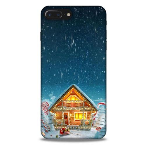 Apple Iphone 8 Plus Kılıf Snowix (8) Baskılı Kılıf Lacivert