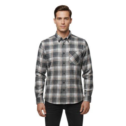 Erkek Kışlık Uzun Kol Tek Cepli Gömlek 3783 BGL-ST04808