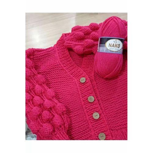 1 Adet Sport Wool Atkı Bere Ceket Yelek Örgü İpi Yünü No: 2807 Bonsai Çiçeği - mudanis