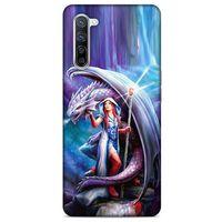 Oppo Reno 3 Pro 5g Kılıf Dragons (31) TPU Kılıf Ejderha ve Sahibe
