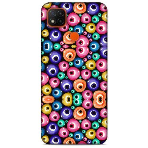 Nazarium (9) Desenli Silikon Kapak Xiaomi Redmi 9C Kılıf