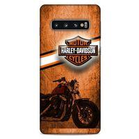 Samsung Galaxy S10 Uyumlu Kılıf Motorsiklet (20) Koruyucu Kılıf İskelet