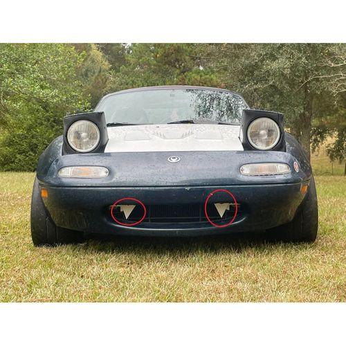 Miata İçin Şirin Dişler ABS Baskı Sağ ve Sol 00530