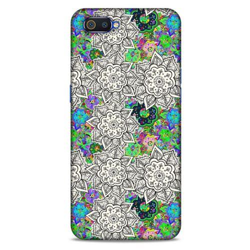 Graffitix (17) Desenli Silikon Kapak Oppo Realme C2 Kılıf