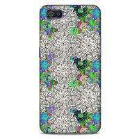 Graffitix (17) Desenli Silikon Kapak Oppo Realme C2 Kılıf