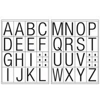 Tanex Harf Sticker 30mm 2 Sayfa Stc-519-1 - 3 adet