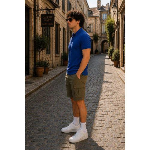 ALEXANDERGARDI Polo Yaka Düğmeli Triko T-shirt (50024)