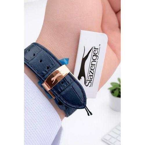 Slazenger Deri Kordon İç Fonksiyonları Aktif 10 Atm Suya Dayanıklı Erkek Kol Saati ESL.9.2539.X2