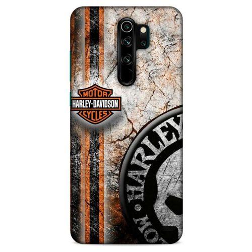 Xiaomi Redmi Note 8 Pro Uyumlu Kılıf Motorsiklet (11) Tam Koruma Harley Davidson