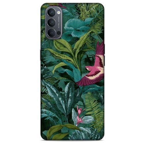 Oppo Reno 4 Uyumlu Kılıf Yeşil Delisi (30) Silicone Case Cami Yeşili