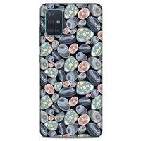 Samsung Galaxy A51 Kılıf Baskılı Özel Seri Taşlı (14) Lansman Kılıf