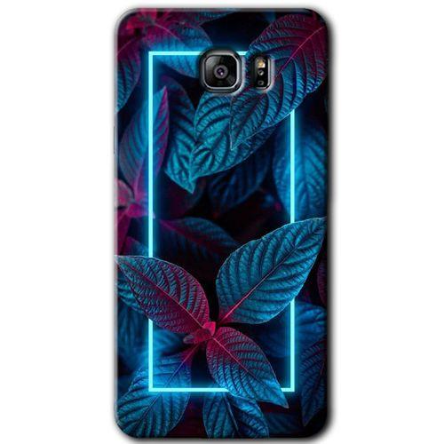 Galaxy Note 5 Kılıf HD Desen Baskılı Arka Kapak - Mekanik Yaprak 4