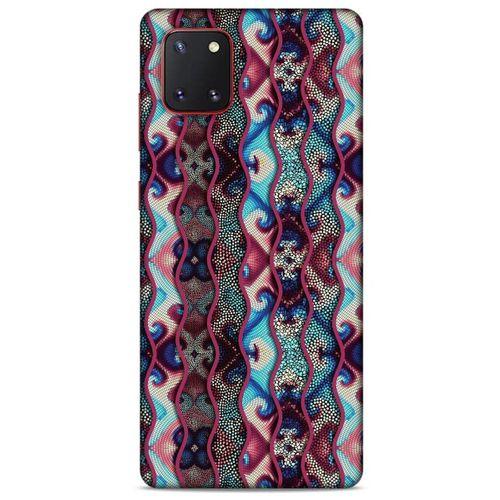 Samsung Galaxy Note 10 Lite Kılıf Baskılı Özel Seri Taşlı (40) Fit Silikon Kılıf