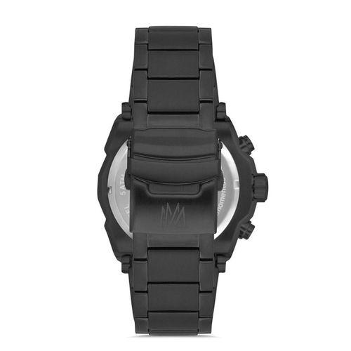 Momentus SM354B-04KM Quartz Çelik Siyah 47 mm Erkek Saat